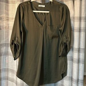 Green 3/4 Length Reitman’s Small Top